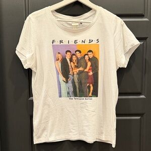 H&M FRIENDS Photo Graphic Tee - White
